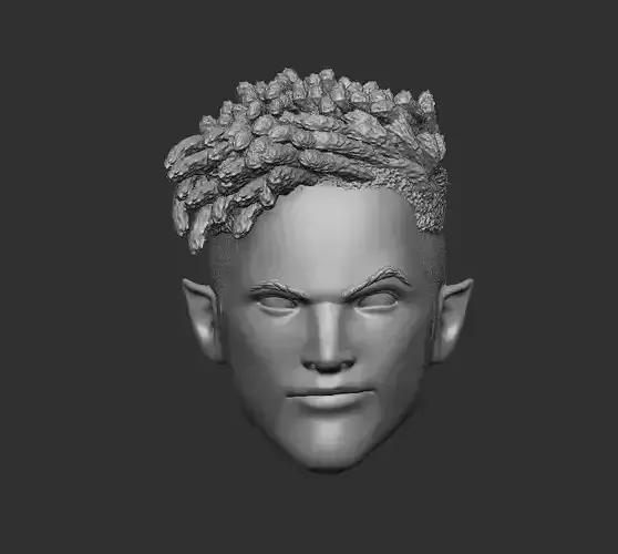 Smirking Elf Headsculpt for Action Figures