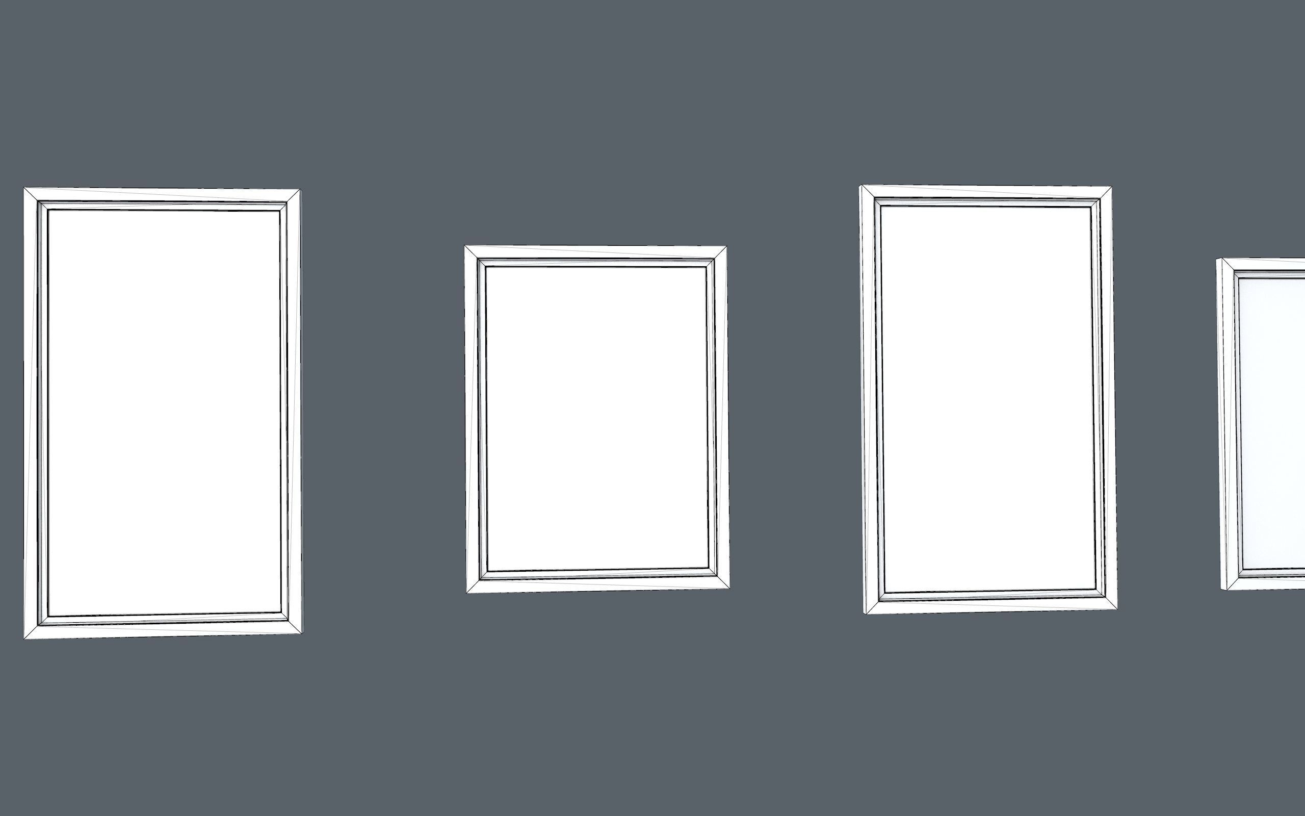 low-poly windows pack Low-poly 3D model_25