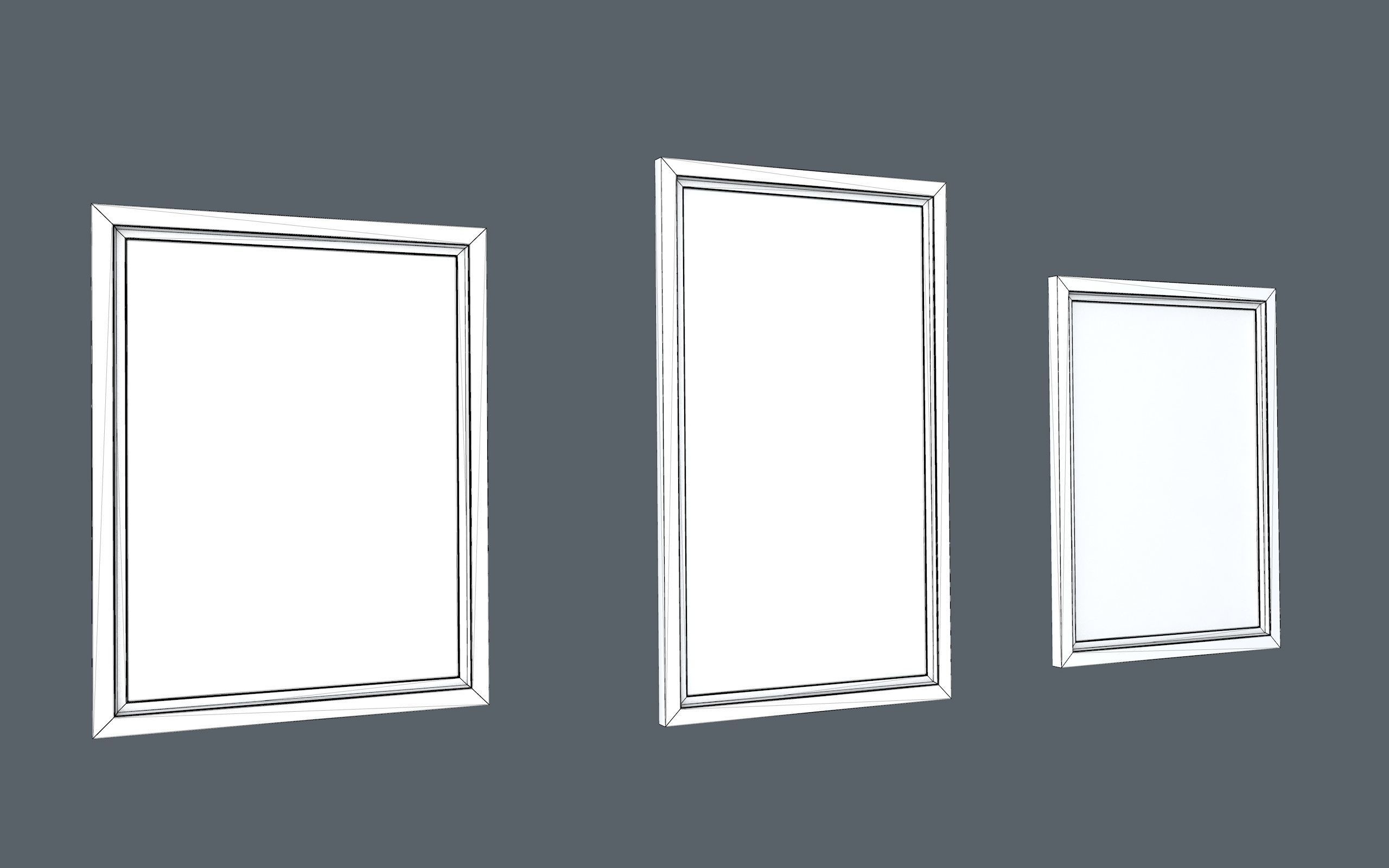 low-poly windows pack Low-poly 3D model_19