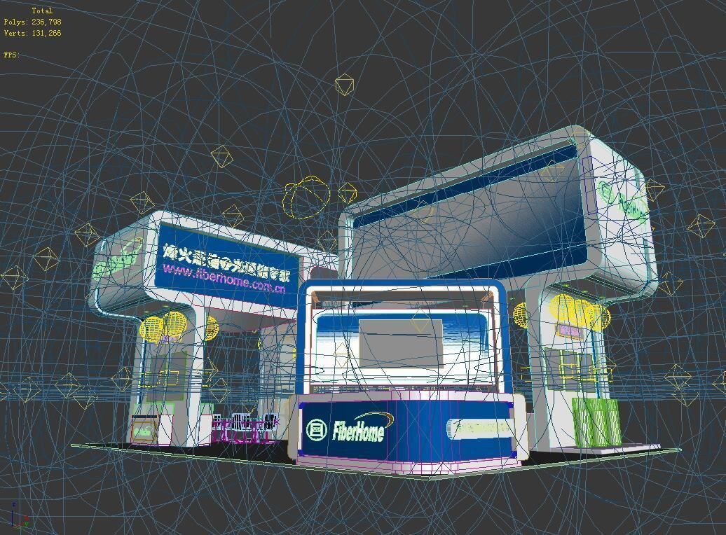 Exhibition - Area - 12X9-3DMAX2010-03 3D model_6