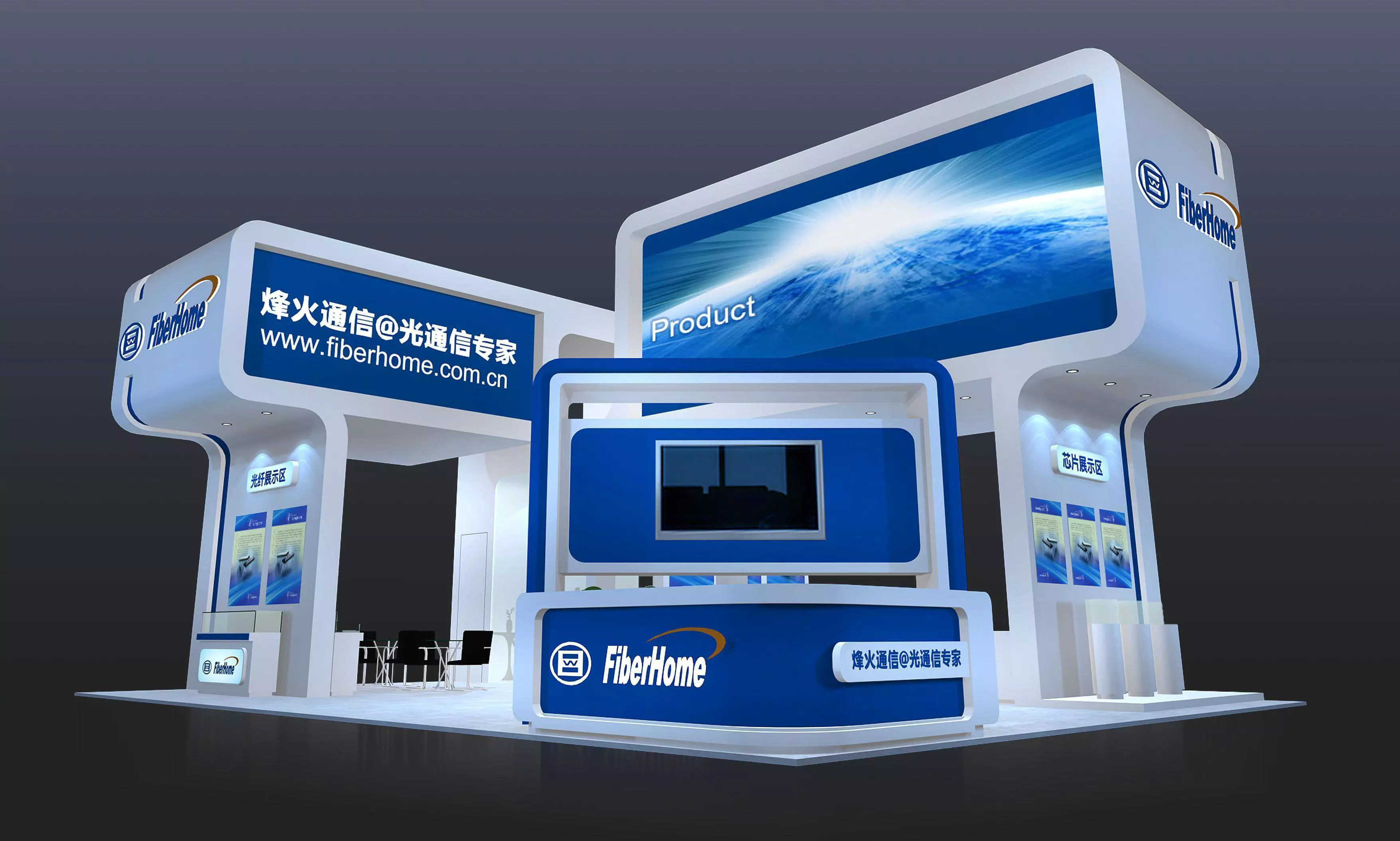 Exhibition - Area - 12X9-3DMAX2010-03 3D model_0