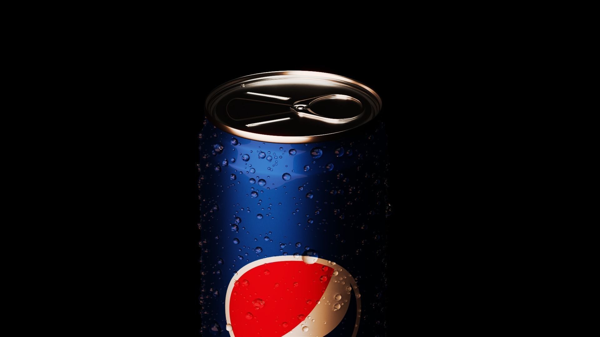 Pepsi Can with Droplet Generator 3D model_2