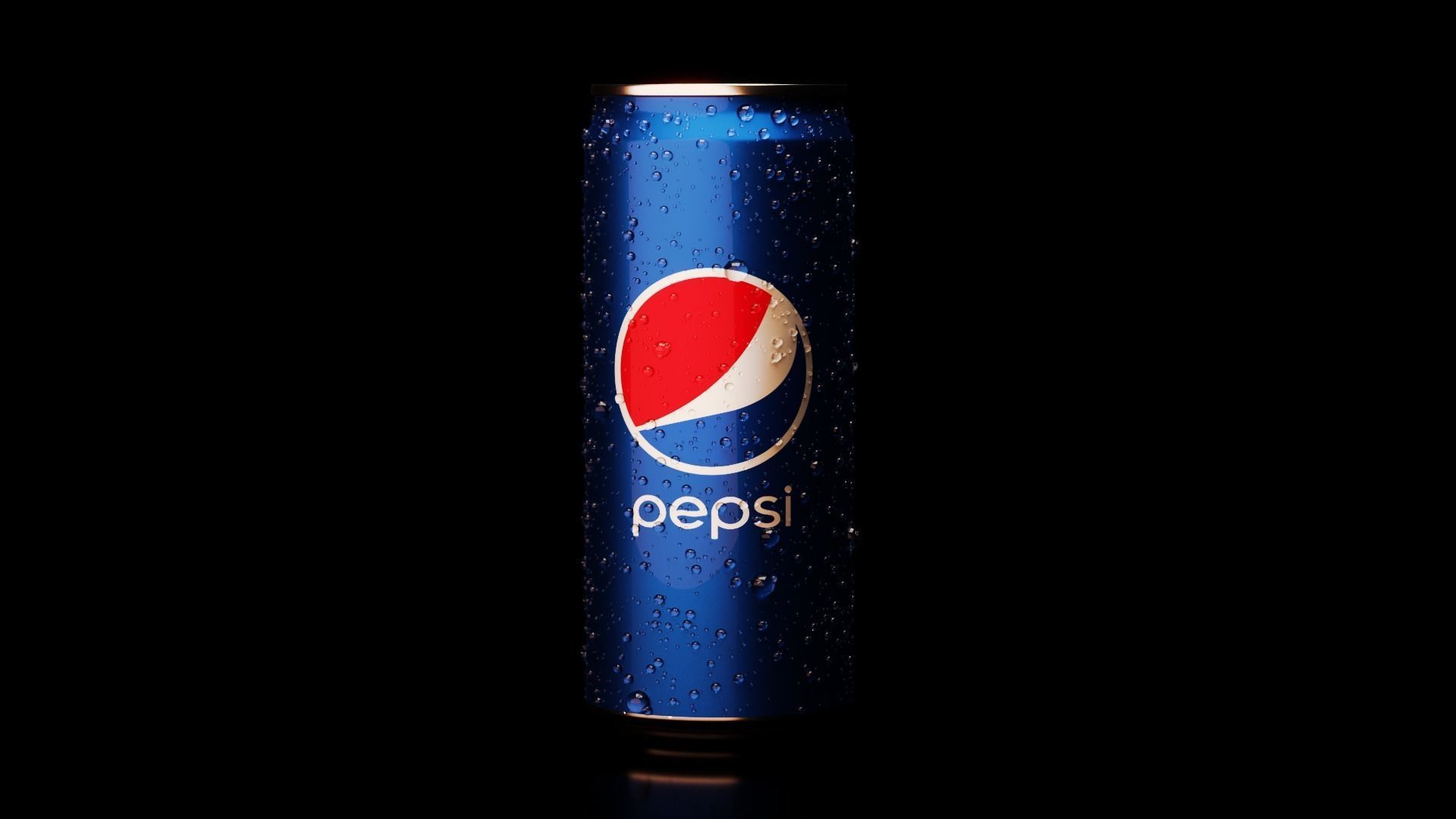 Pepsi Can with Droplet Generator 3D model_3