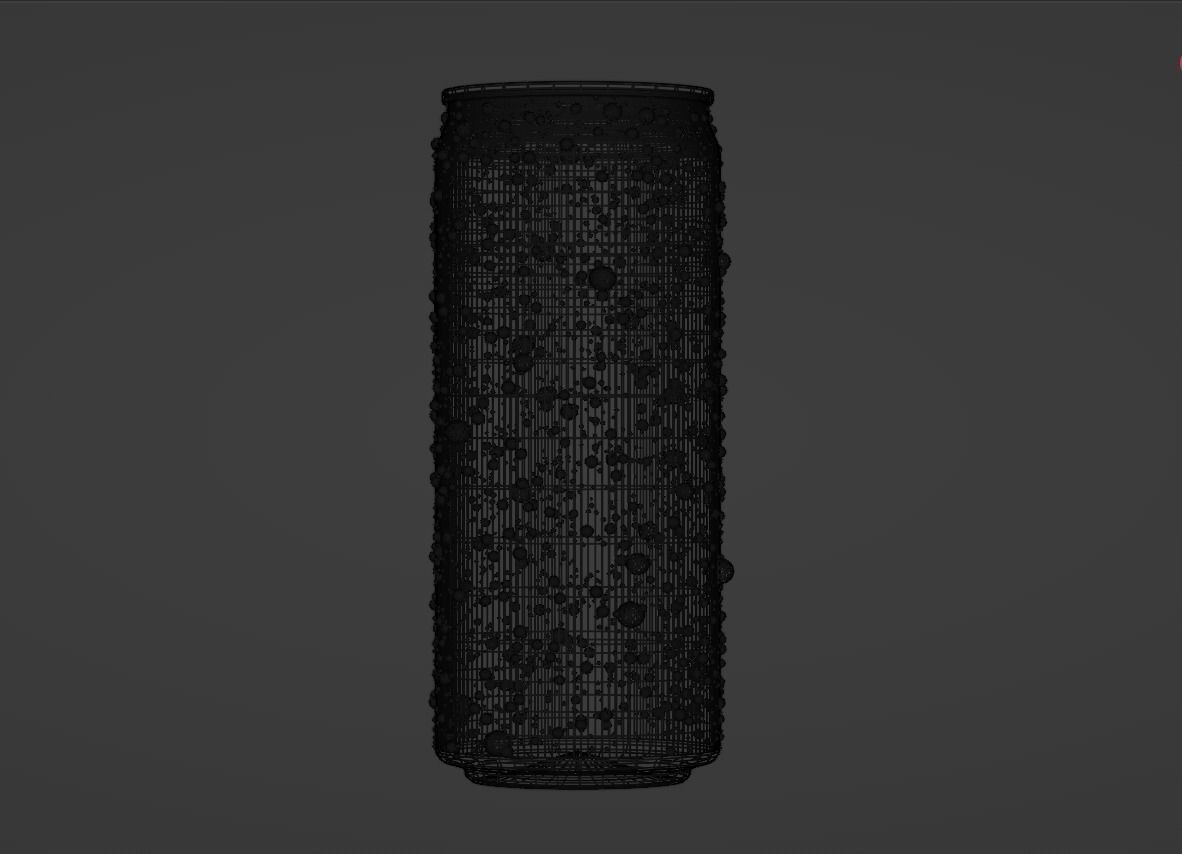 Pepsi Can with Droplet Generator 3D model_5