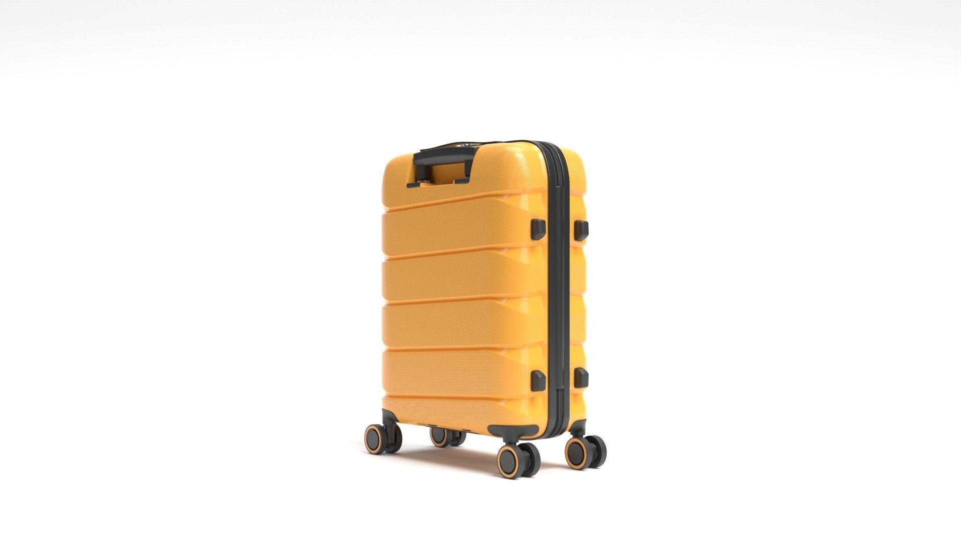 American Tourister Suitcase 4K UDIMs Texture 3D model_1