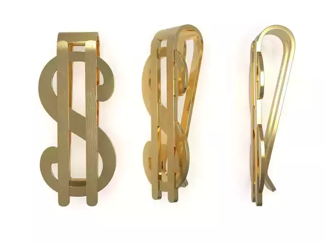 Dollar Sign Money Clip