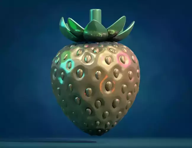 Strawberry 3D print model