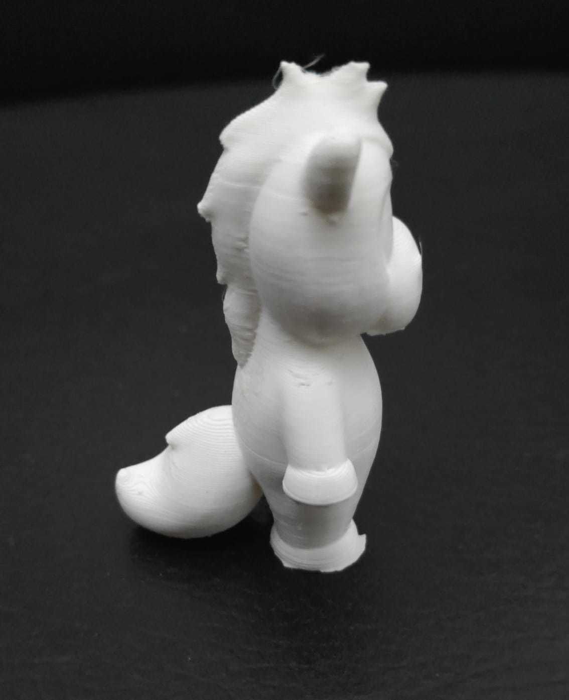 Standing Horse 3D print model_12