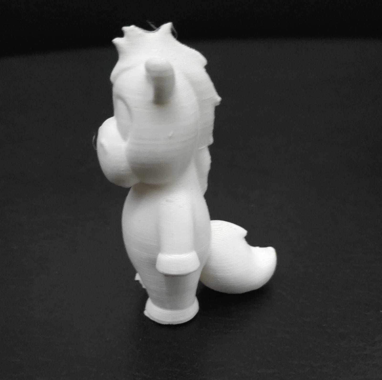 Standing Horse 3D print model_7