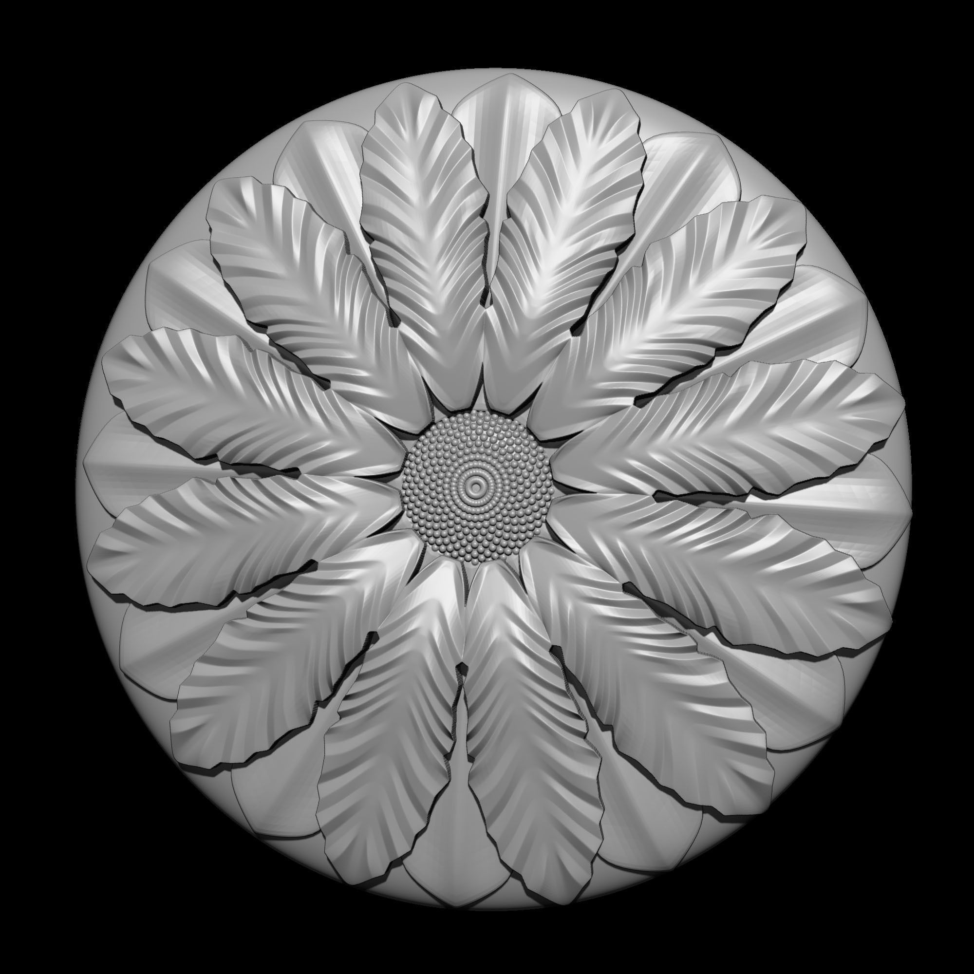 8 Ornament Circular 3Dmodel Brush alpha vol3 3D model_23