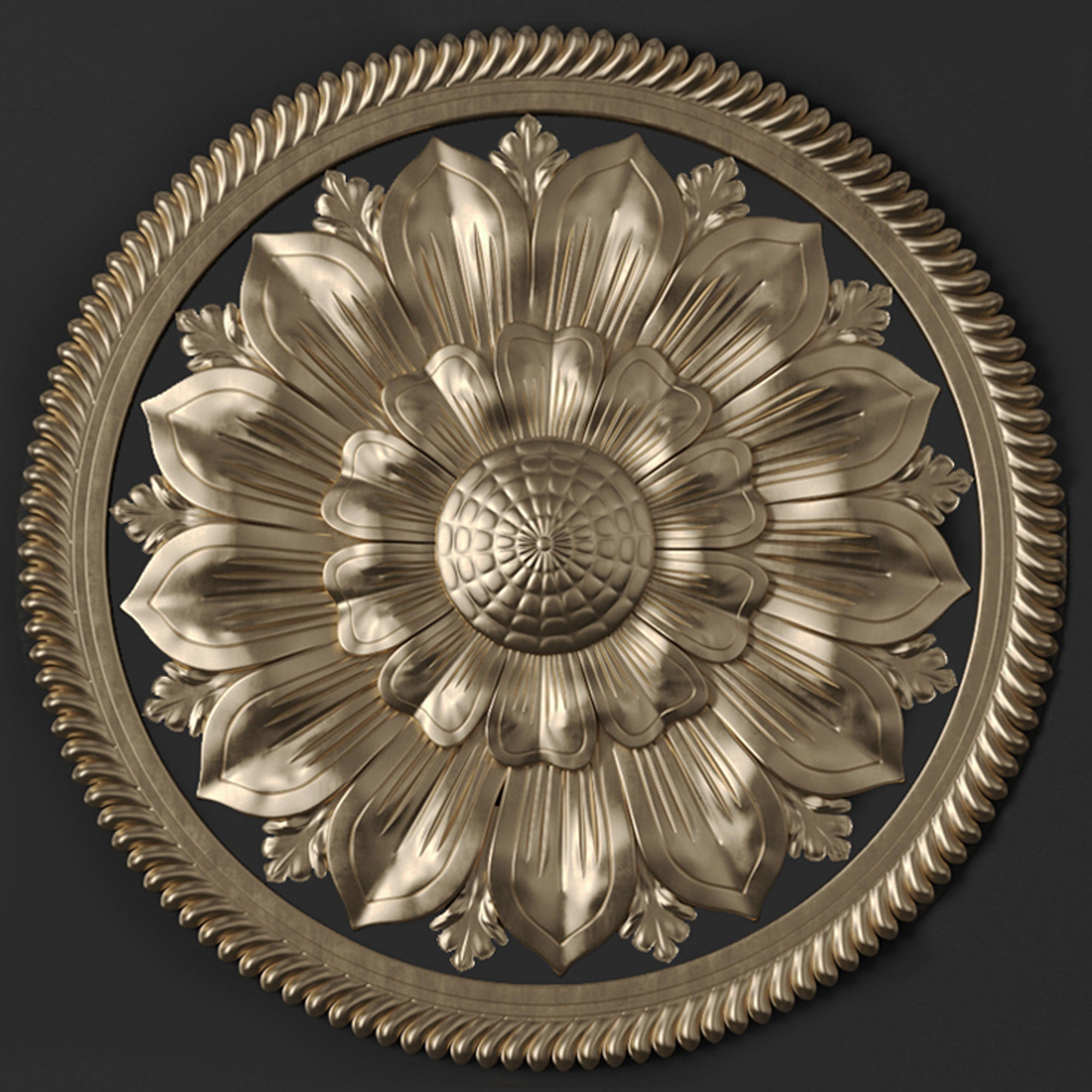 8 Ornament Circular 3Dmodel Brush alpha vol3 3D model_5