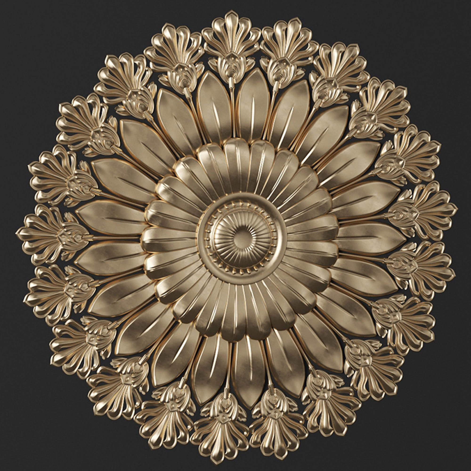 8 Ornament Circular 3Dmodel Brush alpha vol3 3D model_6