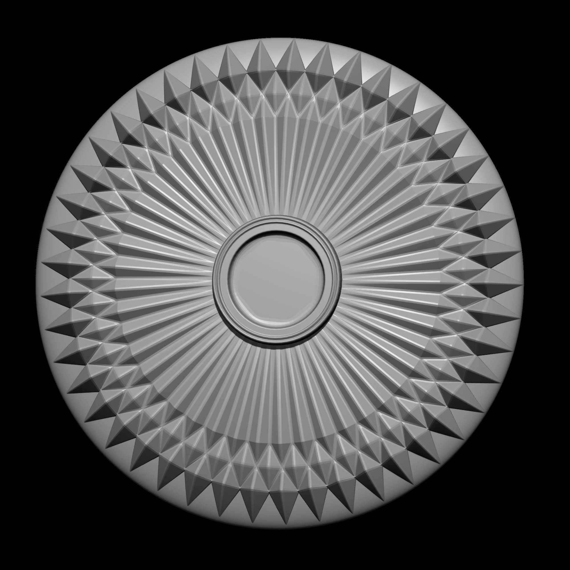 8 Ornament Circular 3Dmodel Brush alpha vol3 3D model_9