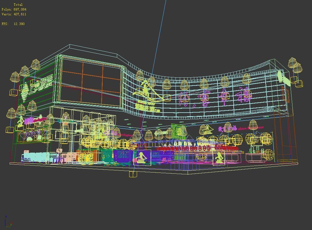 Exhibition - Area - 12X14-3DMAX2009-03 3D model_7