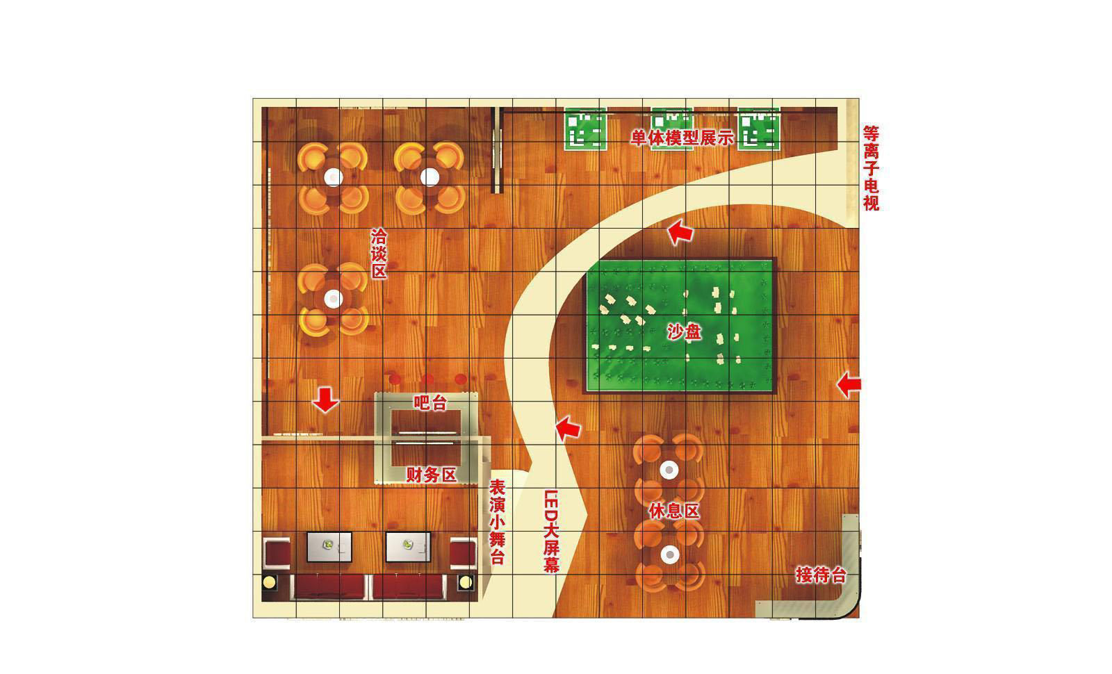 Exhibition - Area - 12X14-3DMAX2009-03 3D model_4