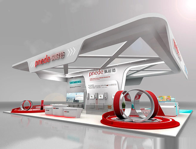 Exhibition - Area - 12X15-3DMAX2012-04 3D model
