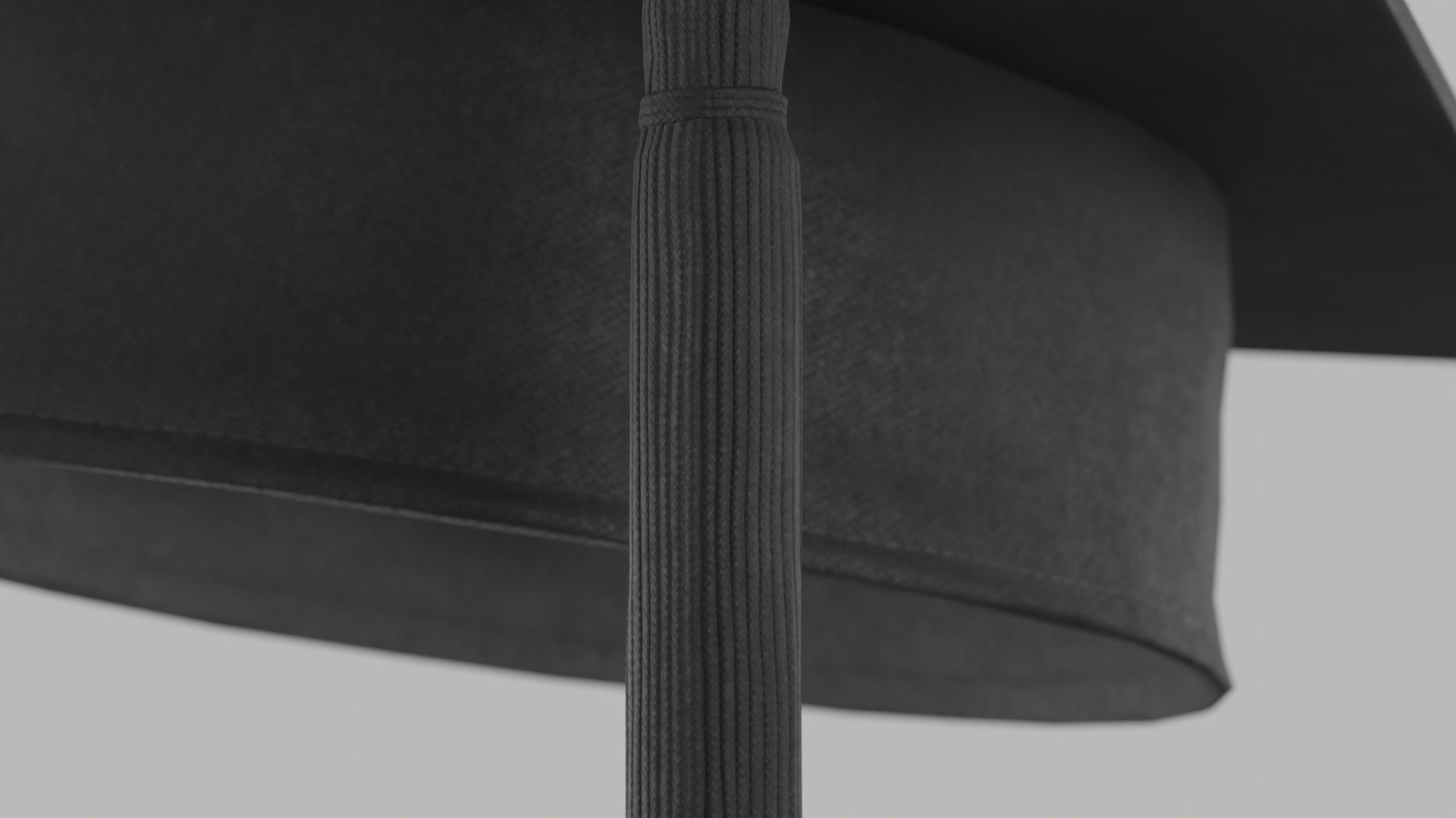 Academic Hat Free low-poly 3D model_10