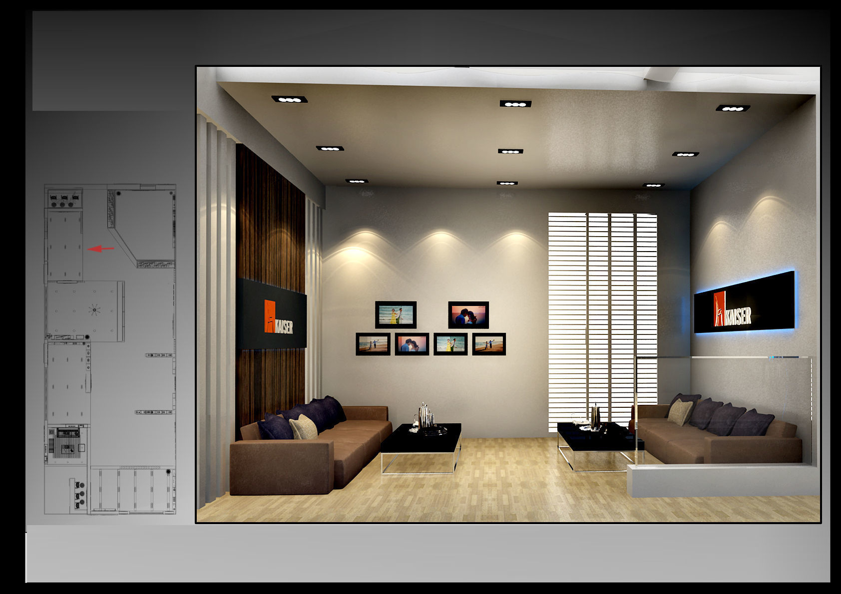 Exhibition - Area - 12X30-3DMAX2009-05 3D model_7