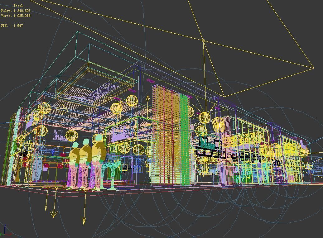 Exhibition - Area - 12X30-3DMAX2009-05 3D model_5