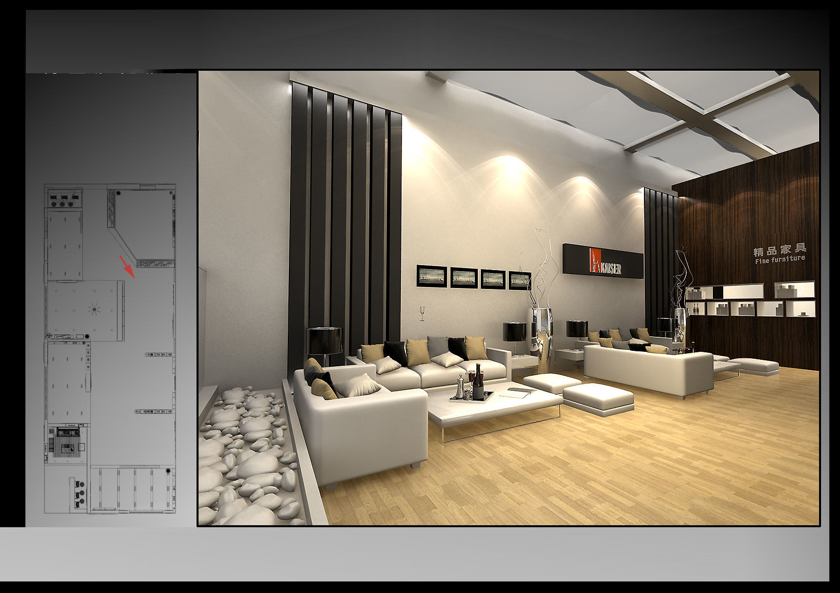 Exhibition - Area - 12X30-3DMAX2009-05 3D model_8