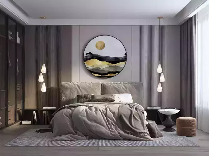 Bedroom-001 3D model