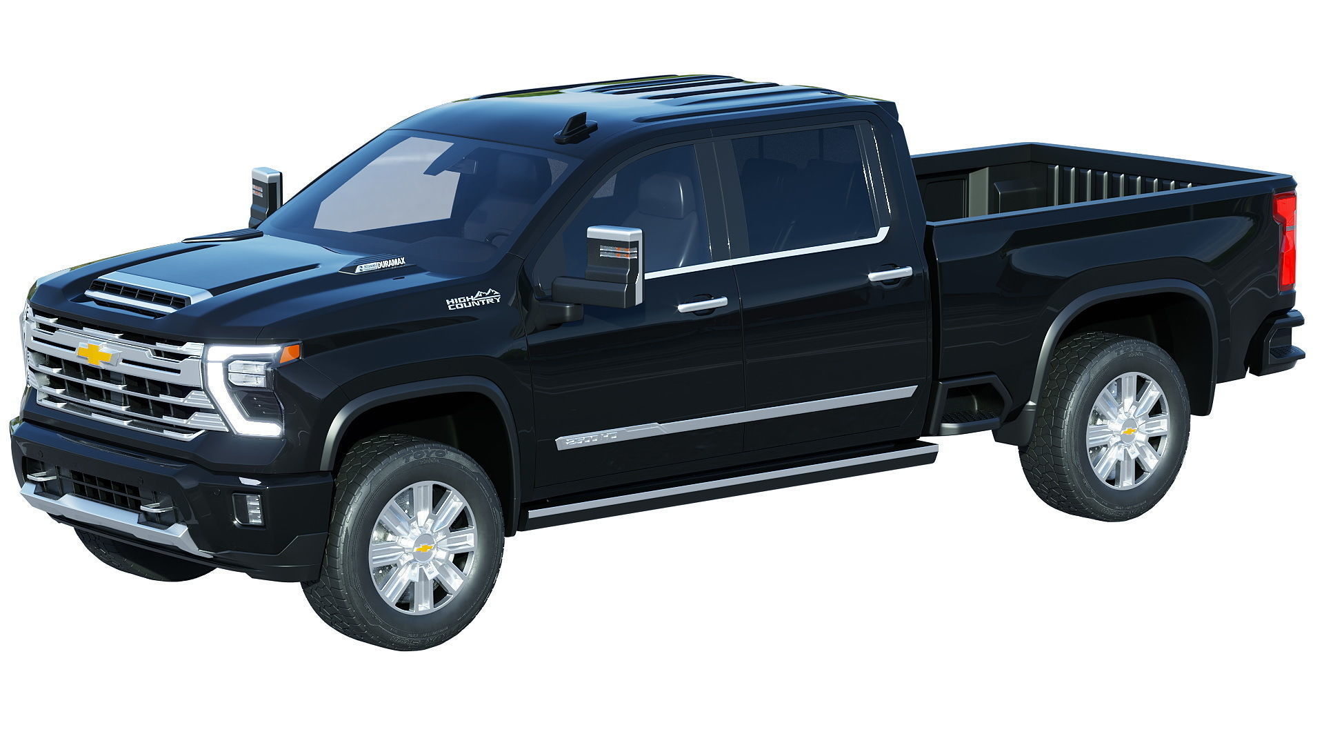 Chevrolet Silverado 2500HD High Country 2023 3D model_5