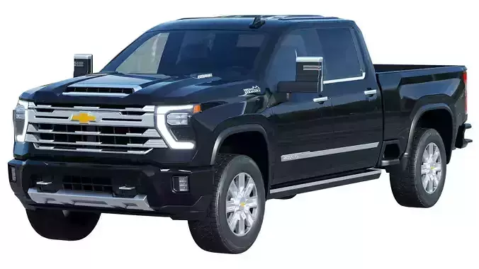 Chevrolet Silverado 2500HD High Country 2023 3D model