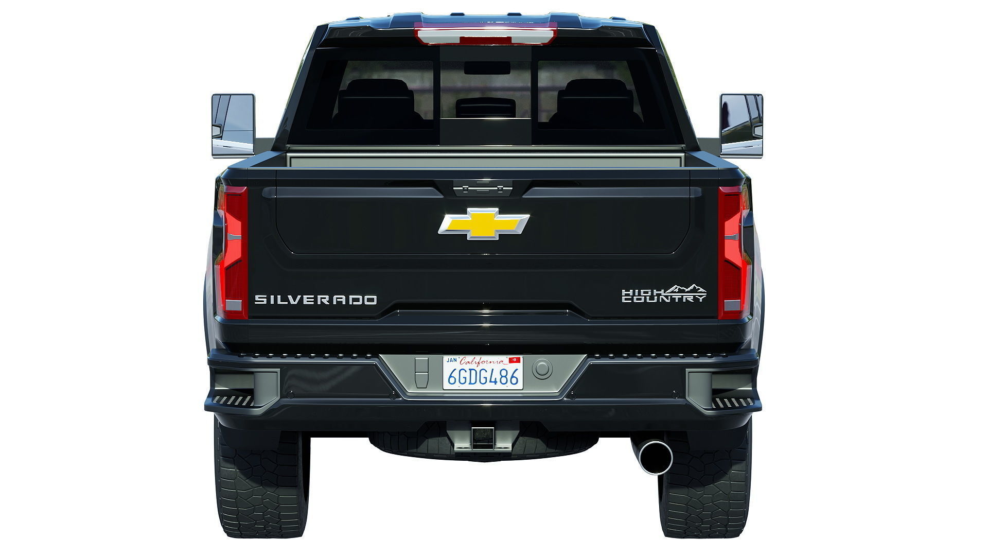 Chevrolet Silverado 2500HD High Country 2023 3D model_4