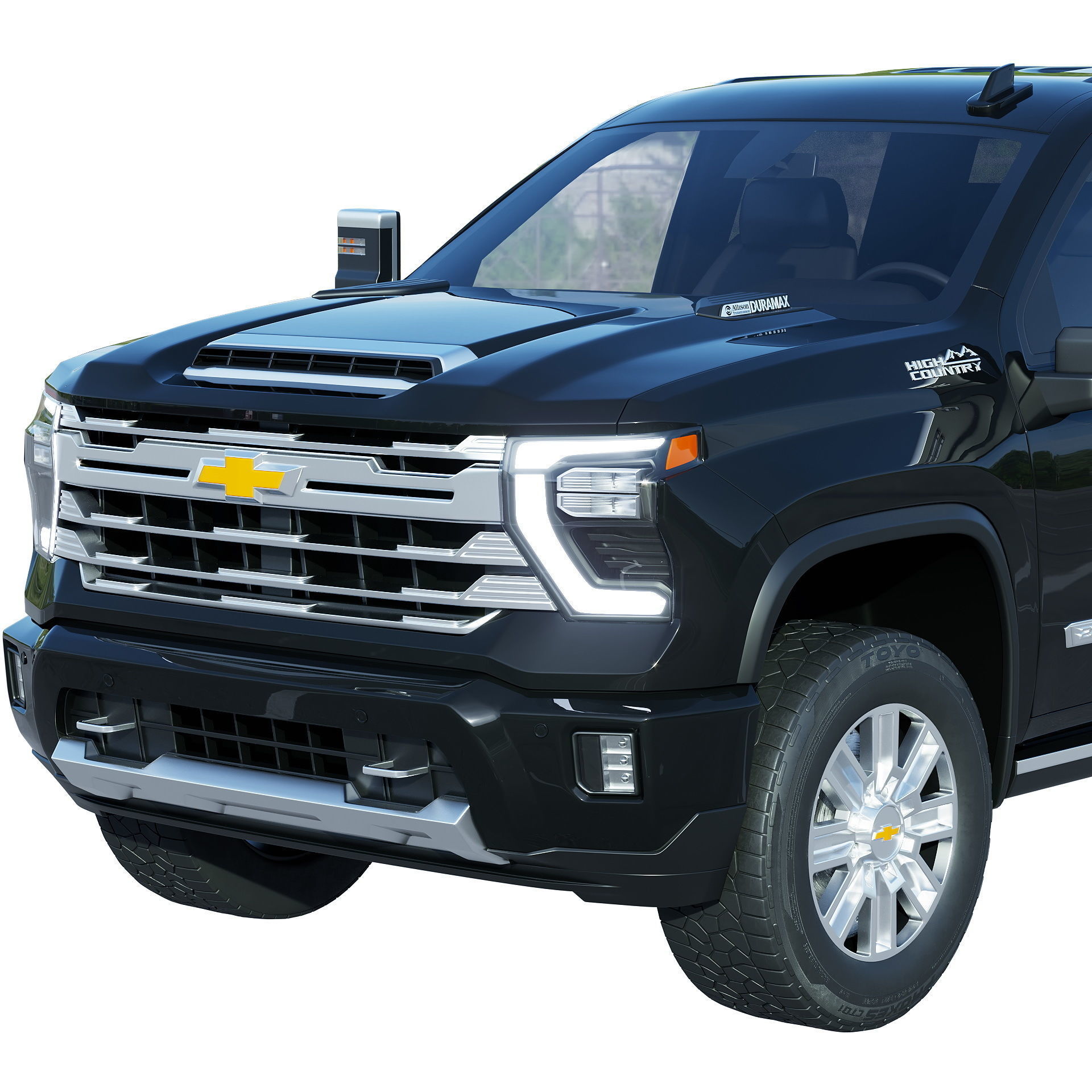 Chevrolet Silverado 2500HD High Country 2023 3D model_7