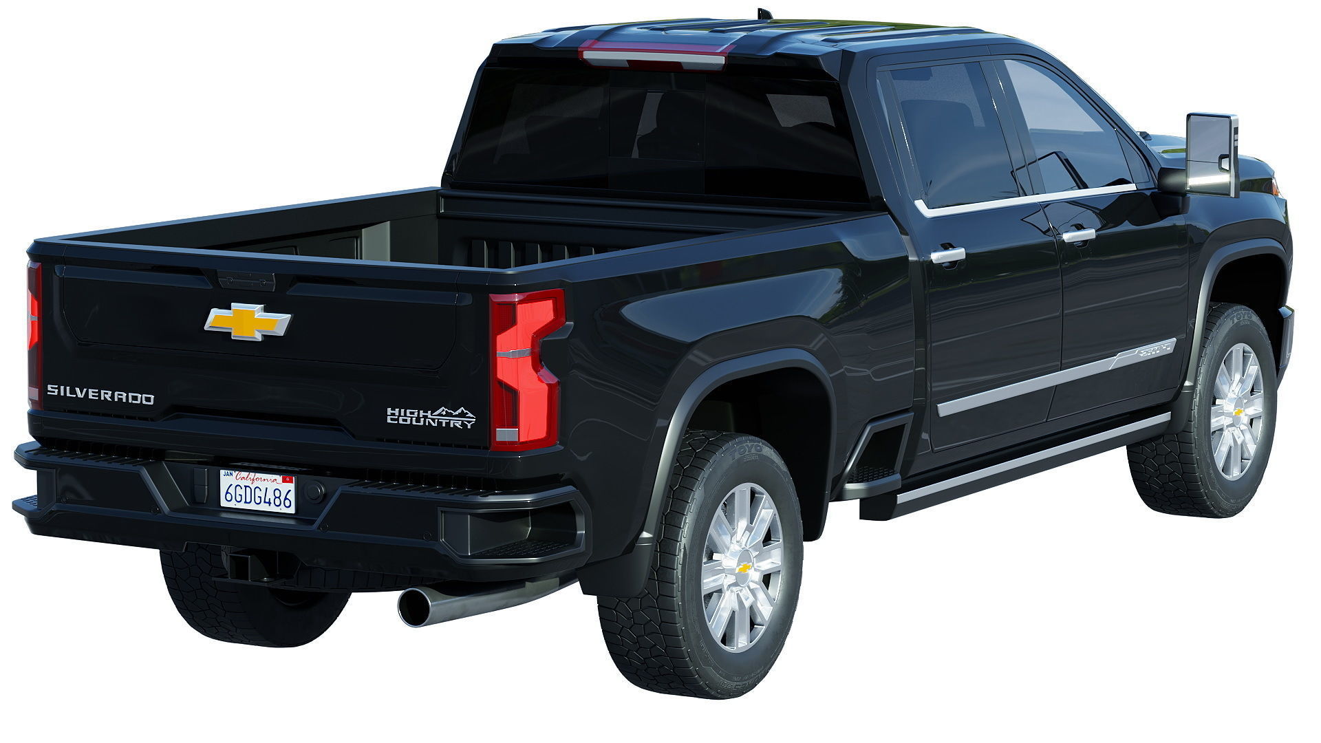 Chevrolet Silverado 2500HD High Country 2023 3D model_1