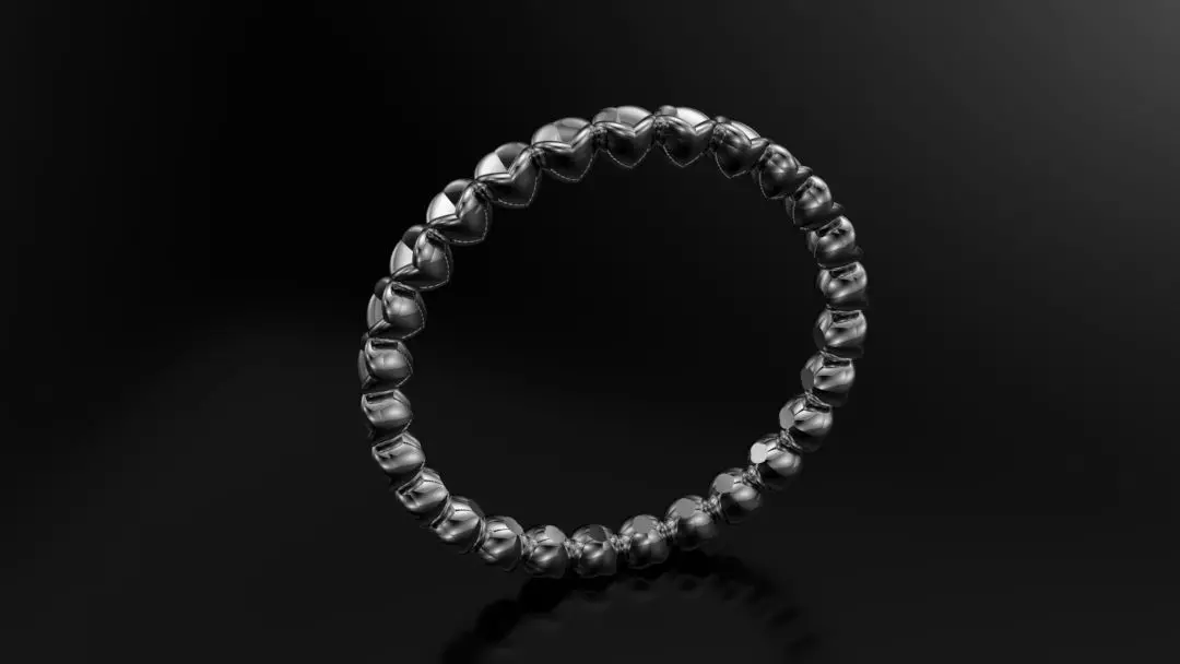 Heart Ring Free 3D print model_2