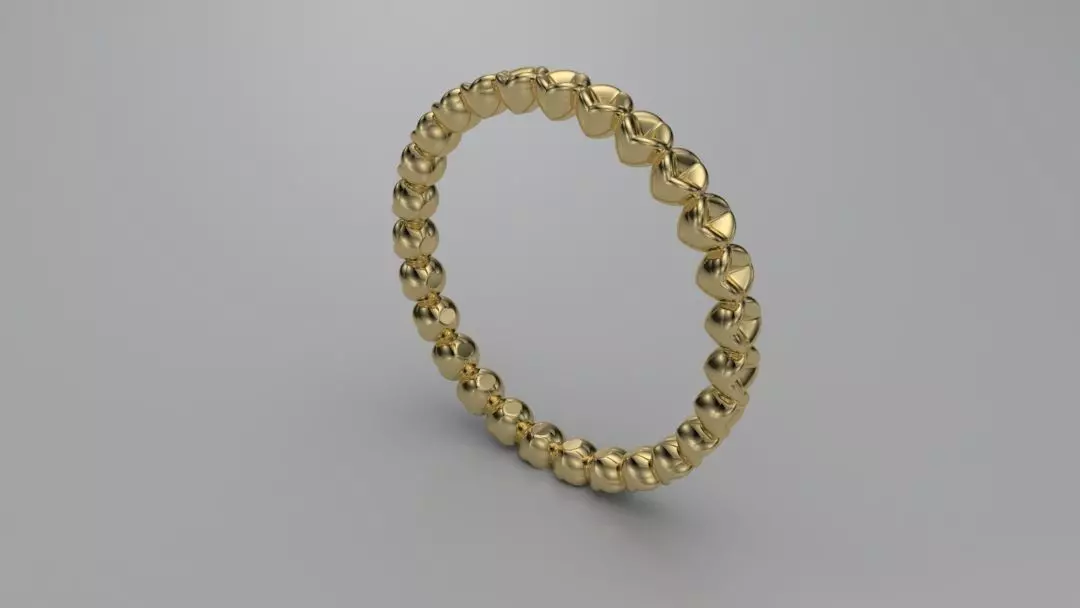 Heart Ring Free 3D print model_0