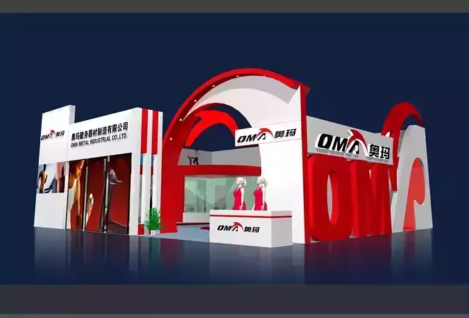 Exhibition - Area - 13X16-3DMAX2009-05