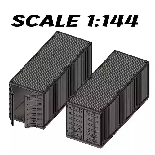 1-144 Scale Gundam Cargo Transport Container for Dioramas
