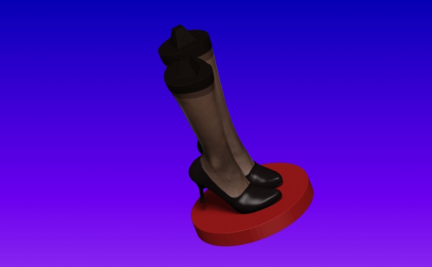 Lady Dimitrescu sexy pose undressing 3D print model_34