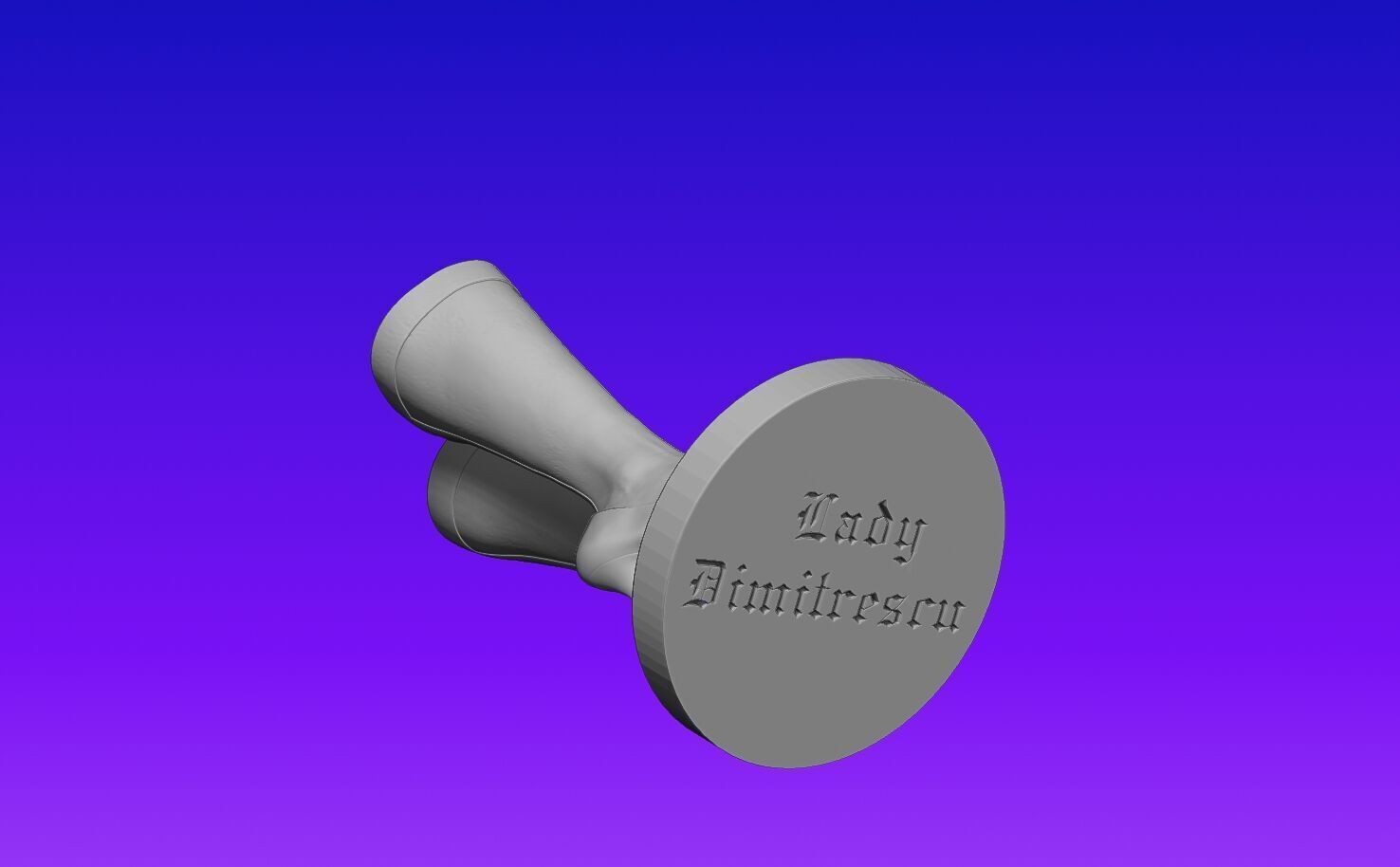 Lady Dimitrescu sexy pose undressing 3D print model_44