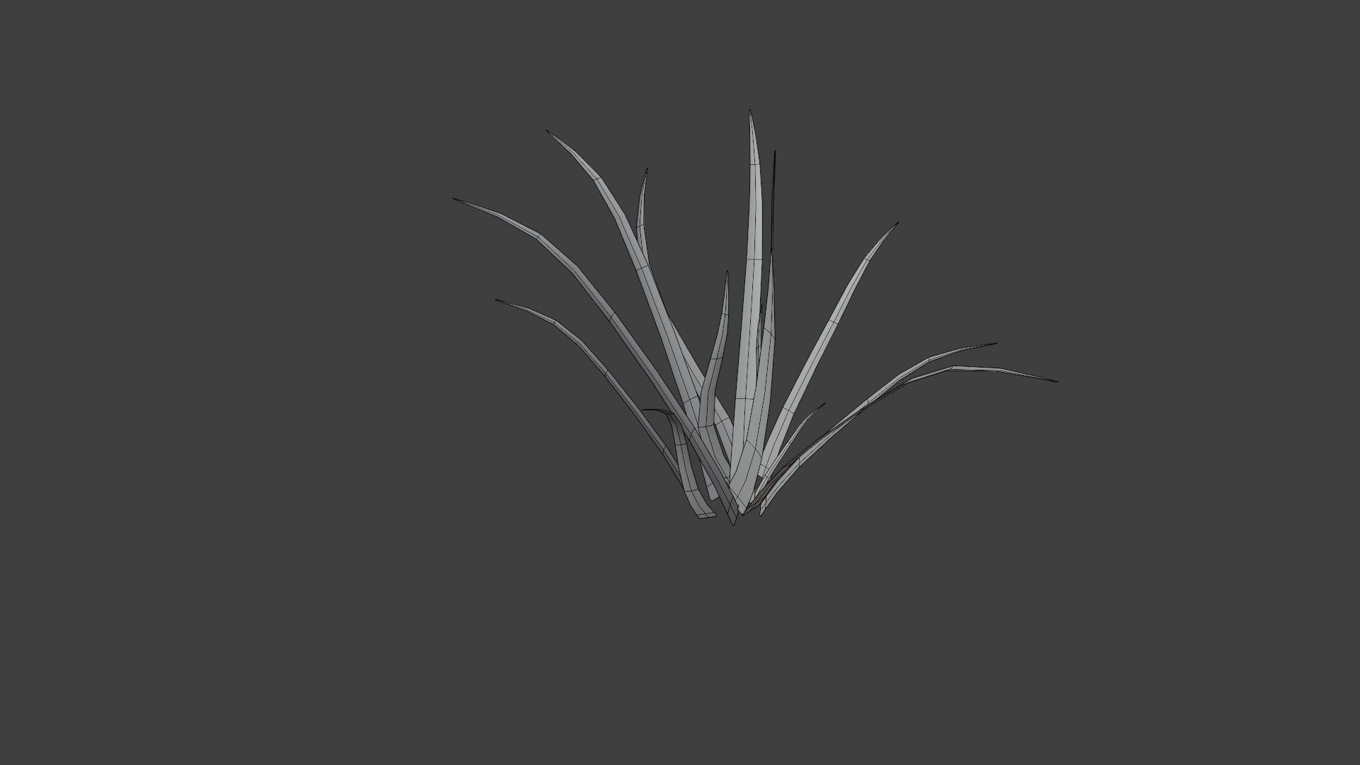 Grass a1 3D model_6