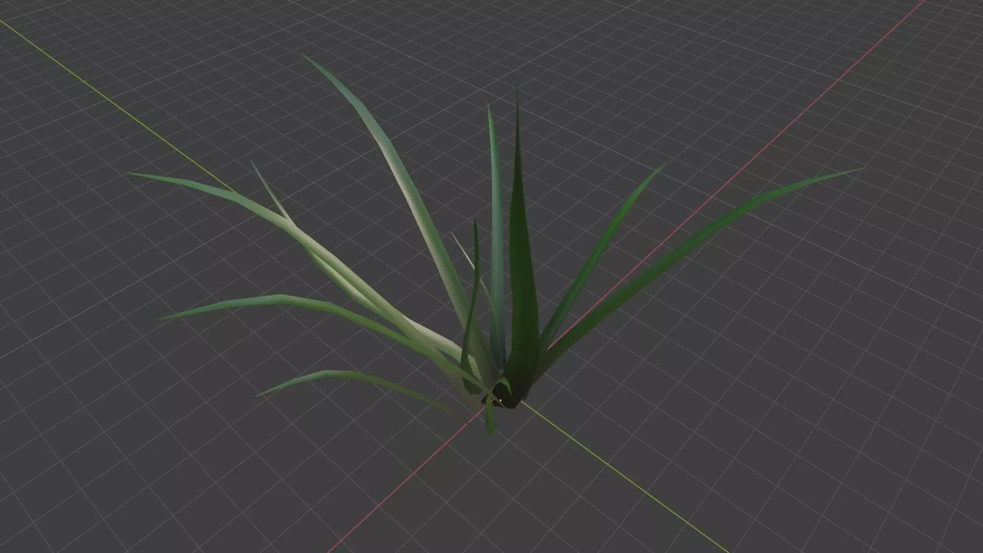 Grass a1 3D model_0