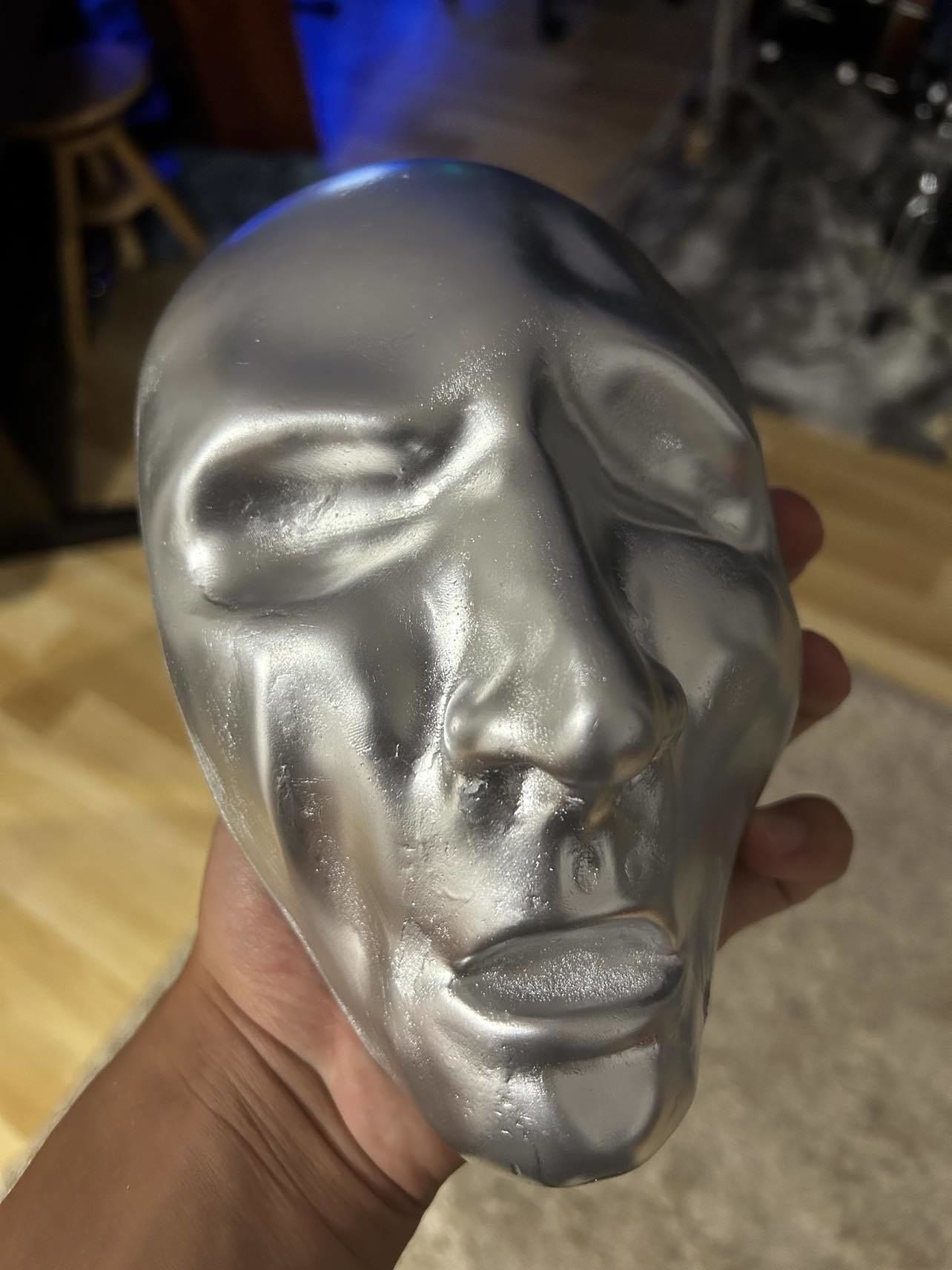 Face sculpture 3D print model_1