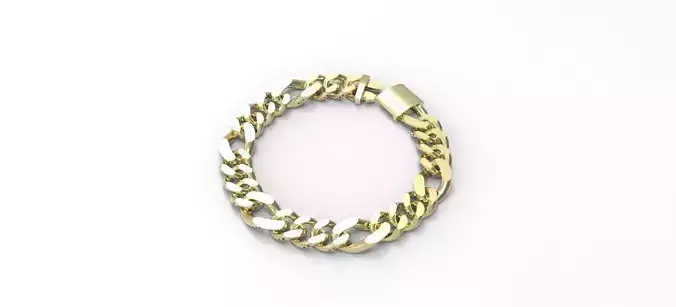 figaro miami cuban chain with box claps hollow light weight