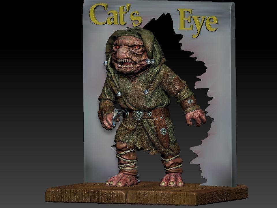 Troll 3D print model_6