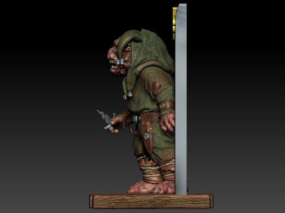 Troll 3D print model_16