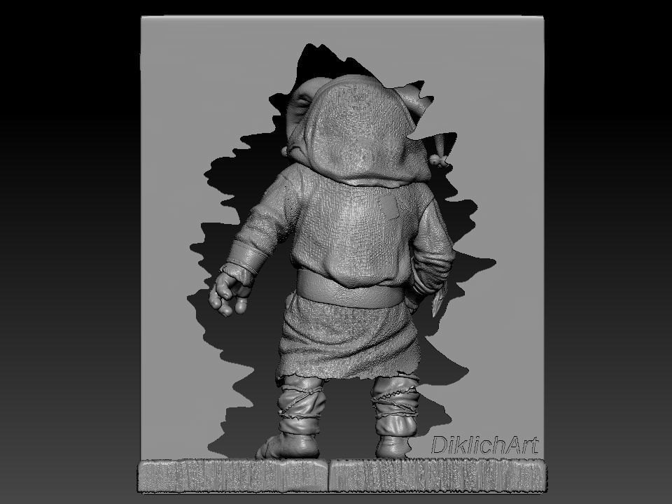 Troll 3D print model_25