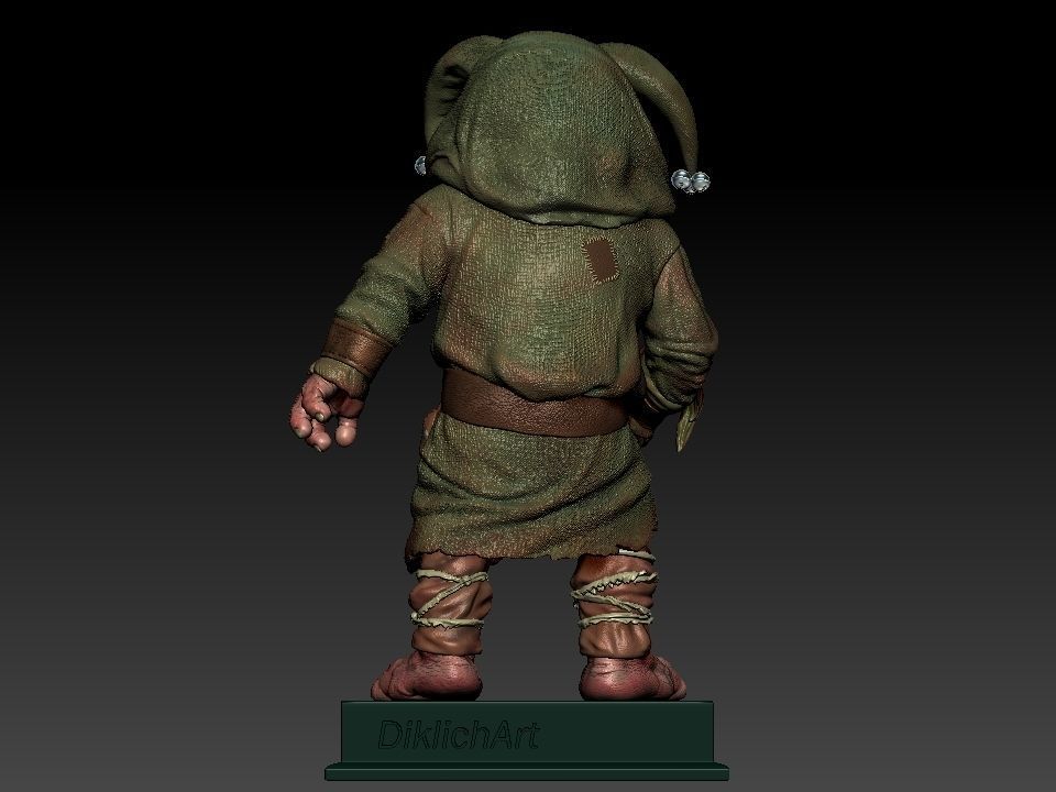 Troll 3D print model_64