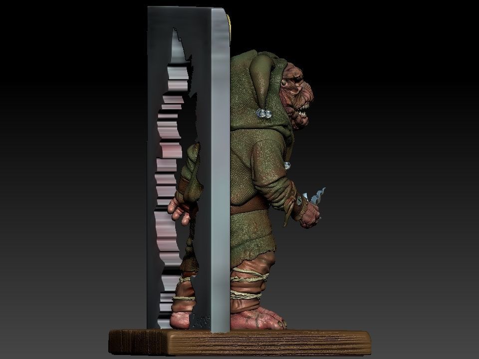 Troll 3D print model_34