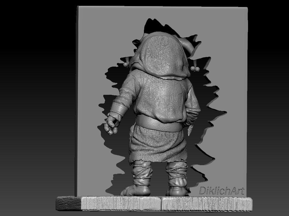 Troll 3D print model_23