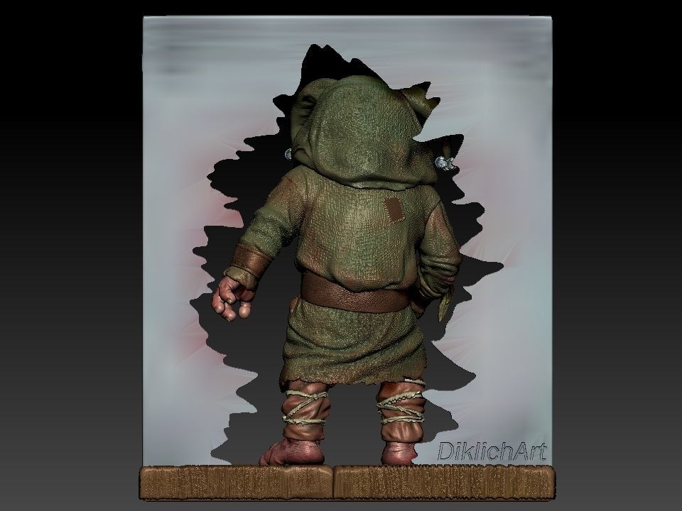 Troll 3D print model_24