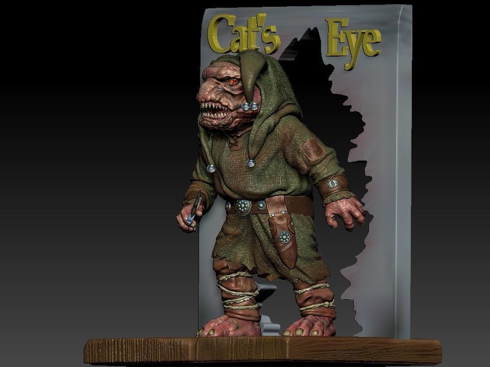 Troll 3D print model_10