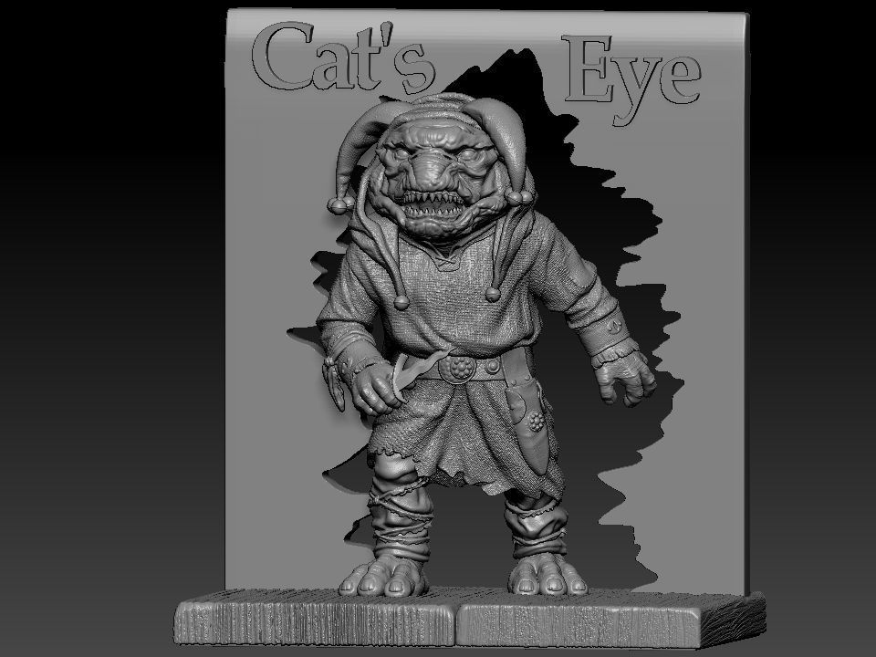 Troll 3D print model_3
