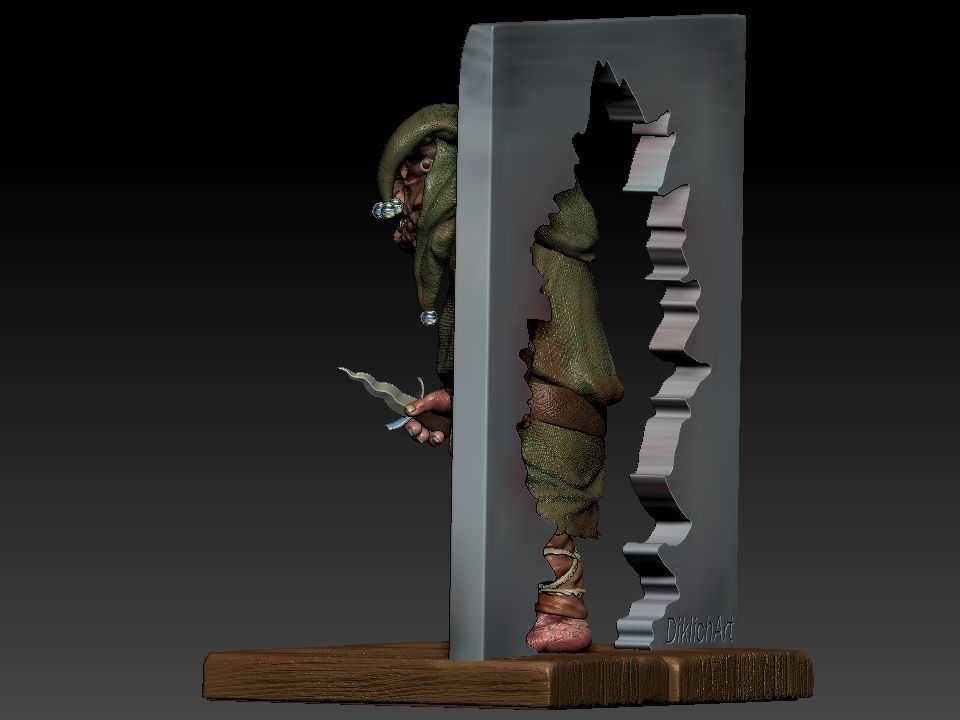 Troll 3D print model_18